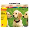 Astuccio in Metallo con 24 Matite Colorate Esagonali - Diametro Mina 3mm di Faber-Castell