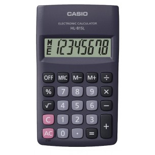 Calcolatrice Semplice 8 Cifre di Casio