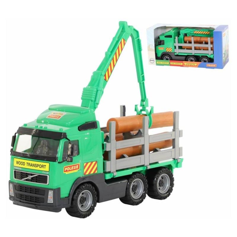 Camion Tronchi Volvo (Box) - Mm.535x205x265 di Polesie