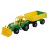 Master Tractor With Trailer No. 1 And Shovel - Mm.508x134x135 di Polesie