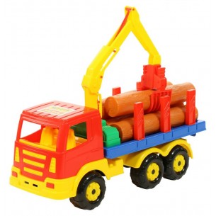 Supertruck Timber Truck - Mm.420x165x263 di Polesie