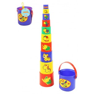 Wonder Pyramid, 11 Pcs - Mm.137x137x130 di Polesie