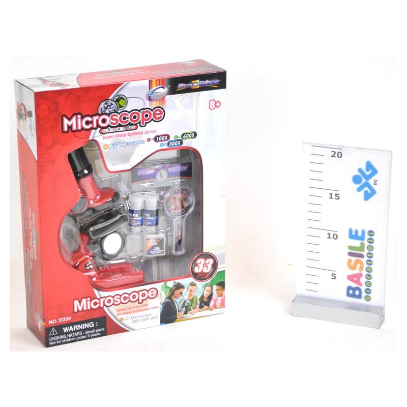 Microscopio 100-300-600x 33 Pcs di Distributori Giocattoli