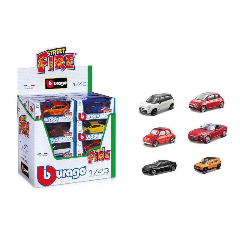 1/43 Burago Fca Fiat 124 Spider di Bburago