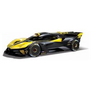 1/18 - Bugatti Bolide Met. Black/Yellow di Bburago