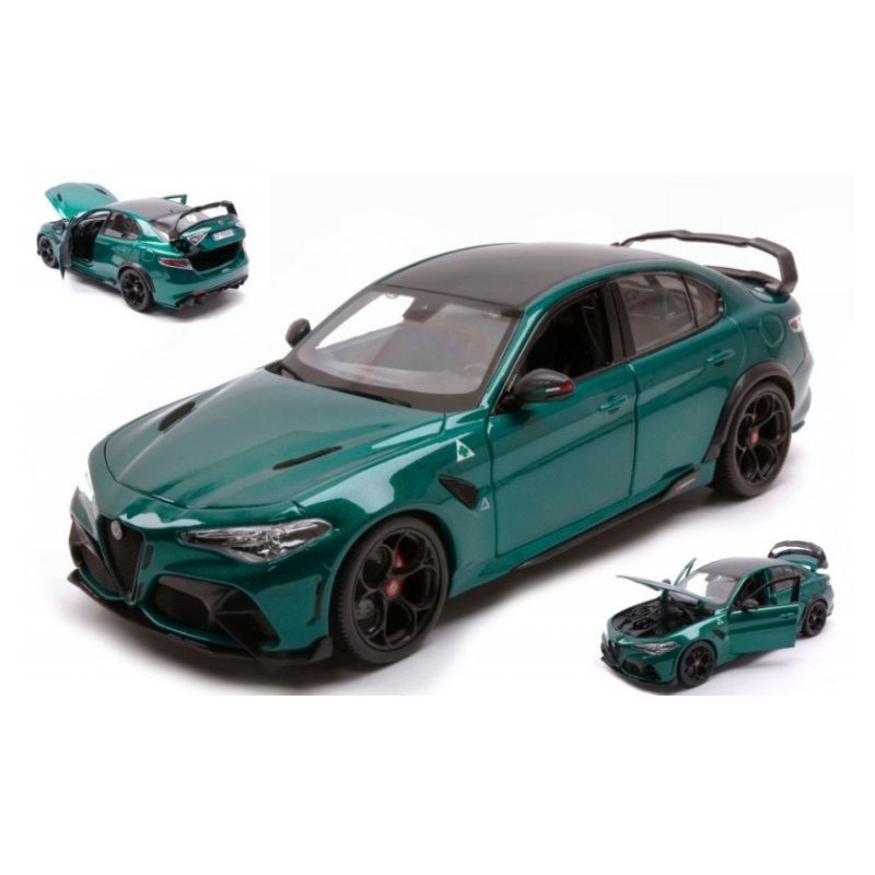1/18 Alfa Romeo Giulia Gtam 2020 Green - 1:18 di Bburago
