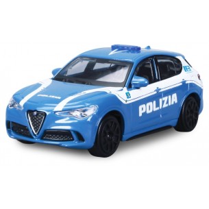 1/24 Alfa Romeo Stelvio Polizia - 1:24 di Bburago