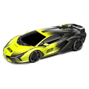1/18 - Lamborghini Sian Fkp 37 (2-Tone Car Body) Yellow Fade di Bburago