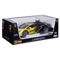 1/18 - Lamborghini Sian Fkp 37 (2-Tone Car Body) Yellow Fade di Bburago