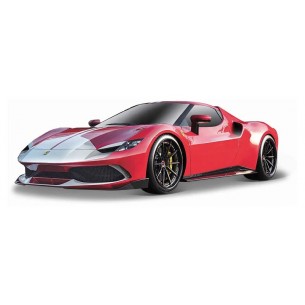 1/18 Ferrari R & P -296 Gtb Assetto Fiorano Red/White di Bburago