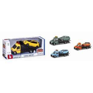 1/43 Str. Fire Flatbed Transport, Assorted di Bburago
