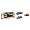 1/43 Str. Fire Flatbed Transport, Assorted di Bburago