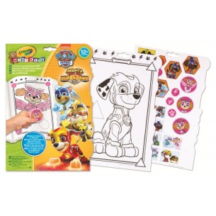 Album Color & Shapes Mk Paw Patrol Iva.Ass.Imp Art74pv di Crayola