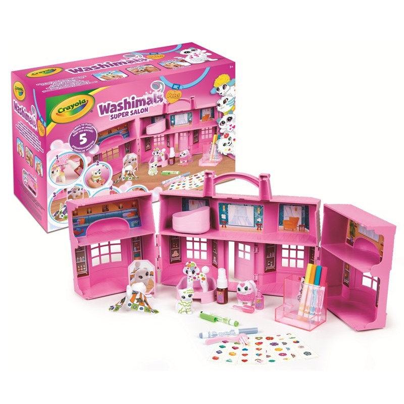 Washimals Pets Super Salone di Bellezza di Crayola
