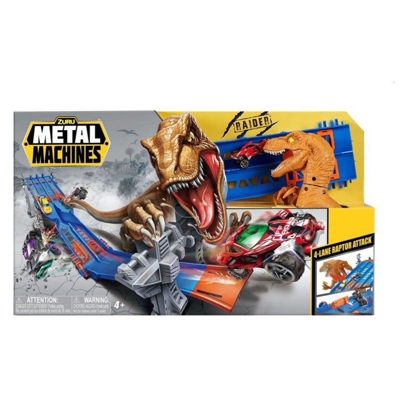 Metal Machines Playset-S1 4-Lane Madness,Bulk di Zuru Metal Machines