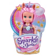 Sparkle Girlz 4.7'' Unicorn Princess Cupcake,24pcs/Pdq di Zuru Sparkle Girlz