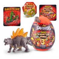 Smashers Mini Light-Up Dino S4,6pcs/Pdq di Zuru Smashers