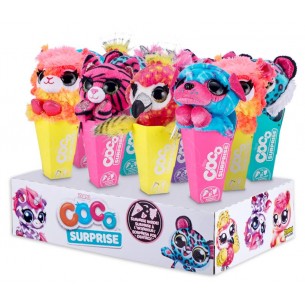 Coco Surprise Espositore 12 Peluche Assortiti con Neon di Zuru Coco Surprise