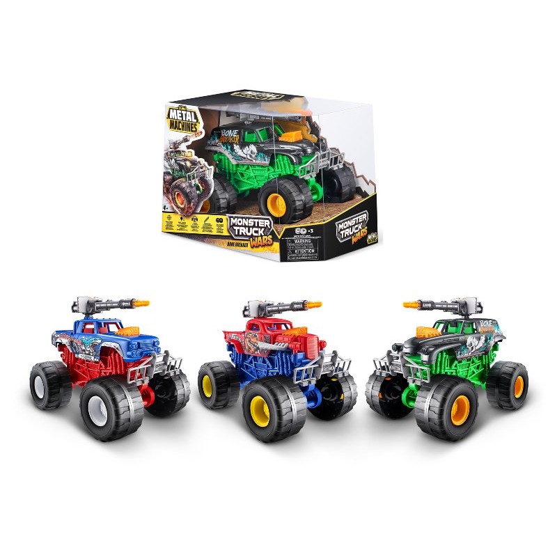 Metal Machines Monster Wheels S1,Bulk di Zuru Metal Machines