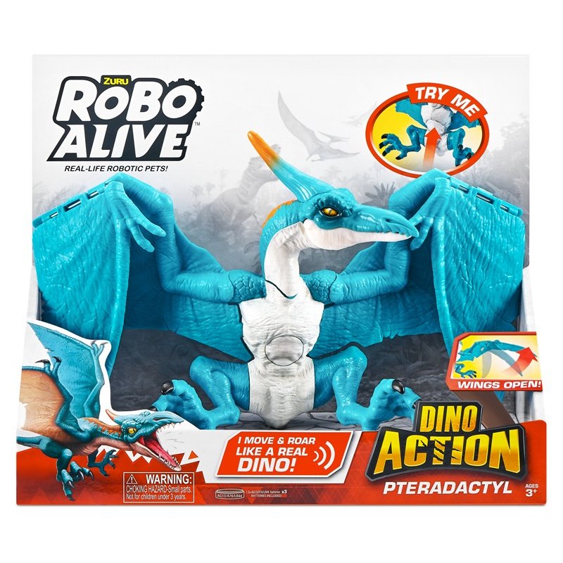 Robo Alive-Dino Action S1 Pterodactyl di Zuru Robo Alive