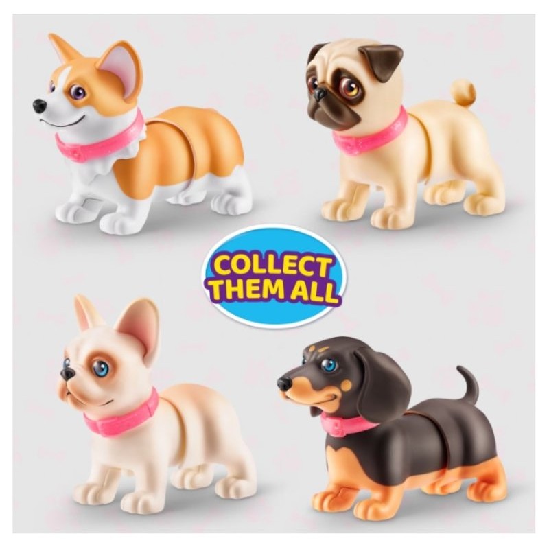 Booty Shakin Pups S1,16pcs/Pdq di Zuru Pets Alive