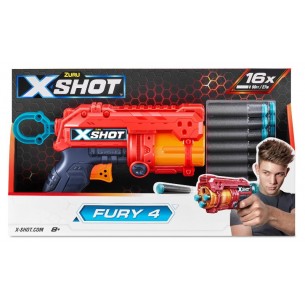 X-Shot Fury 4 (16darts)Open Box,Bulk di Zuru X-Shot