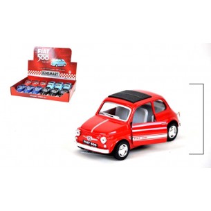 Display 12 Auto 500 1:24 Retrocarica di Distributori Giocattoli