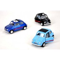 Display 12 Auto 500 1:24 Retrocarica di Distributori Giocattoli