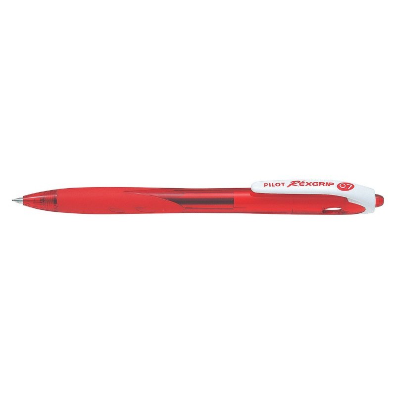 Penna a Sfera Rexgrip Begreen Colore Rosso di Pilot
