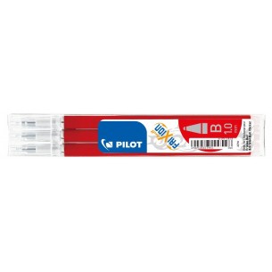 Refill Frixion per Tratto 1mm Colore Rosso di Pilot