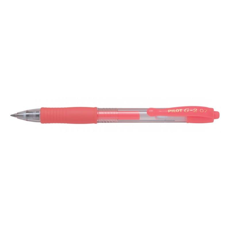 Pilot G-2 Neon Punta 0,7mm Colore Rosso