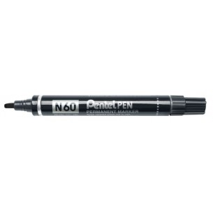 Pentel Permanent N60 Nero di Pentel Ital. Spa
