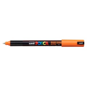 Poscapen Arancione Pennarello Uniposca Marker Ultra Fine 0,7 Mm di Osama
