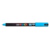 Poscapen Azzurro Pennarello Uniposca Marker Ultra Fine 0,7 Mm di Osama