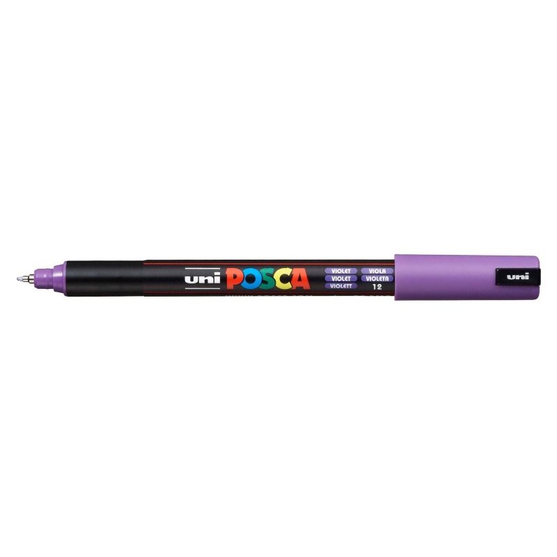 Poscapen Viola Pennarello Uniposca Marker Ultra Fine 0,7 Mm di Osama