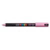 Poscapen Rosa Metal Pennarello Uniposca Marker Ultra Fine 0,7 Mm di Osama