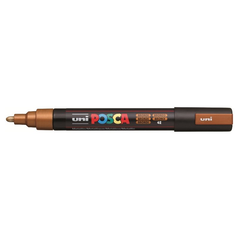 Posca Medio Bronzo Pennarello Uniposca Marker Medio 2,5 Mm di Osama