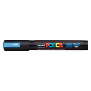 Posca Medio Blu Metal Pennarello Uniposca Marker Medio 2,5 Mm di Osama