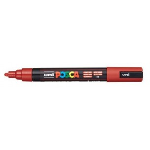 Posca Medio Rubino Pennarello Uniposca Marker Medio 2,5 Mm di Osama