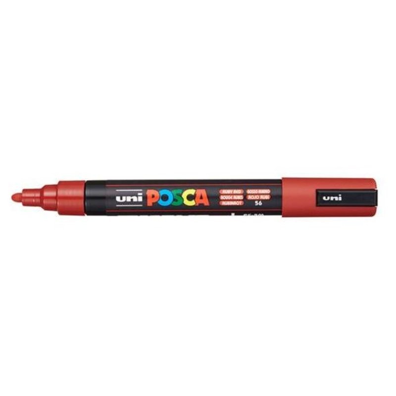Posca Medio Rubino Pennarello Uniposca Marker Medio 2,5 Mm di Osama