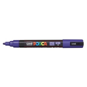 Posca Medio Blu Prussia Pennarello Uniposca Marker Medio 2,5 Mm di Osama