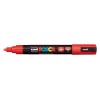 Posca Medio Rosso Pennarello Uniposca Marker Medio 2,5 Mm di Osama
