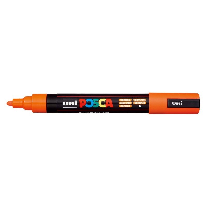 Posca Medio Arancione Pennarello Uniposca Marker Medio 2,5 Mm di Osama