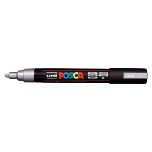 Posca Medio Argento Pennarello Uniposca Marker Medio 2,5 Mm di Osama