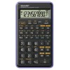 Calcolatrice Scientifica Sharp El501tbvl 146 Funzioni, 10 Cifre, Blister, Viola