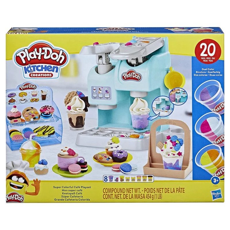 Pd la Caffetteria Super Colorata di Play-Doh di Hasbro Play-Doh
