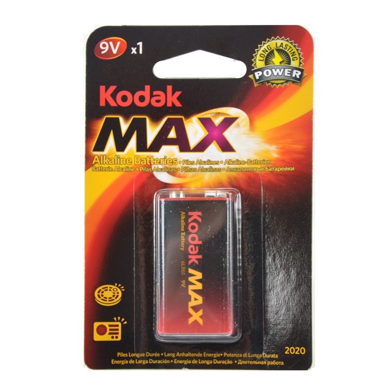 9volt Trans.Alcalin.1pz K9-1 di Kodak