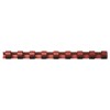 Dorso Plastico Diam. 8 Rosso Cf. 100 di Fellowes Leonardi Spa