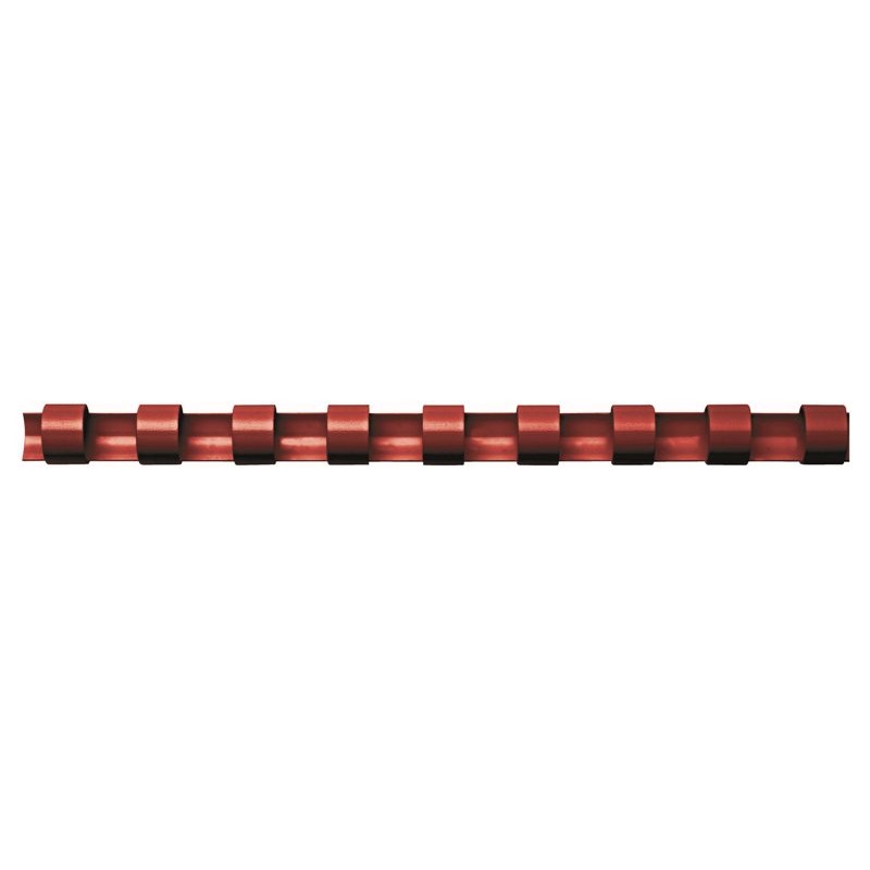 Dorso Plastico Diam.10 Rosso Cf. 100 di Fellowes Leonardi Spa