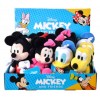 Personaggi Cm.20 - 5 Asst (3xtopolino, 2xminnie Abito Rosso, 3x Minnie Abito Fucsia, 2xpaperino, 2xpluto) in Espositore 12 Pz